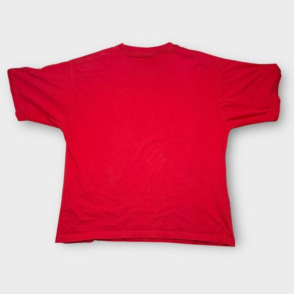 Vtg Nebraska Huskers Starter Shirt XL Red NCAA College Football Y2K Baggy Gorp - Picture 2 of 11